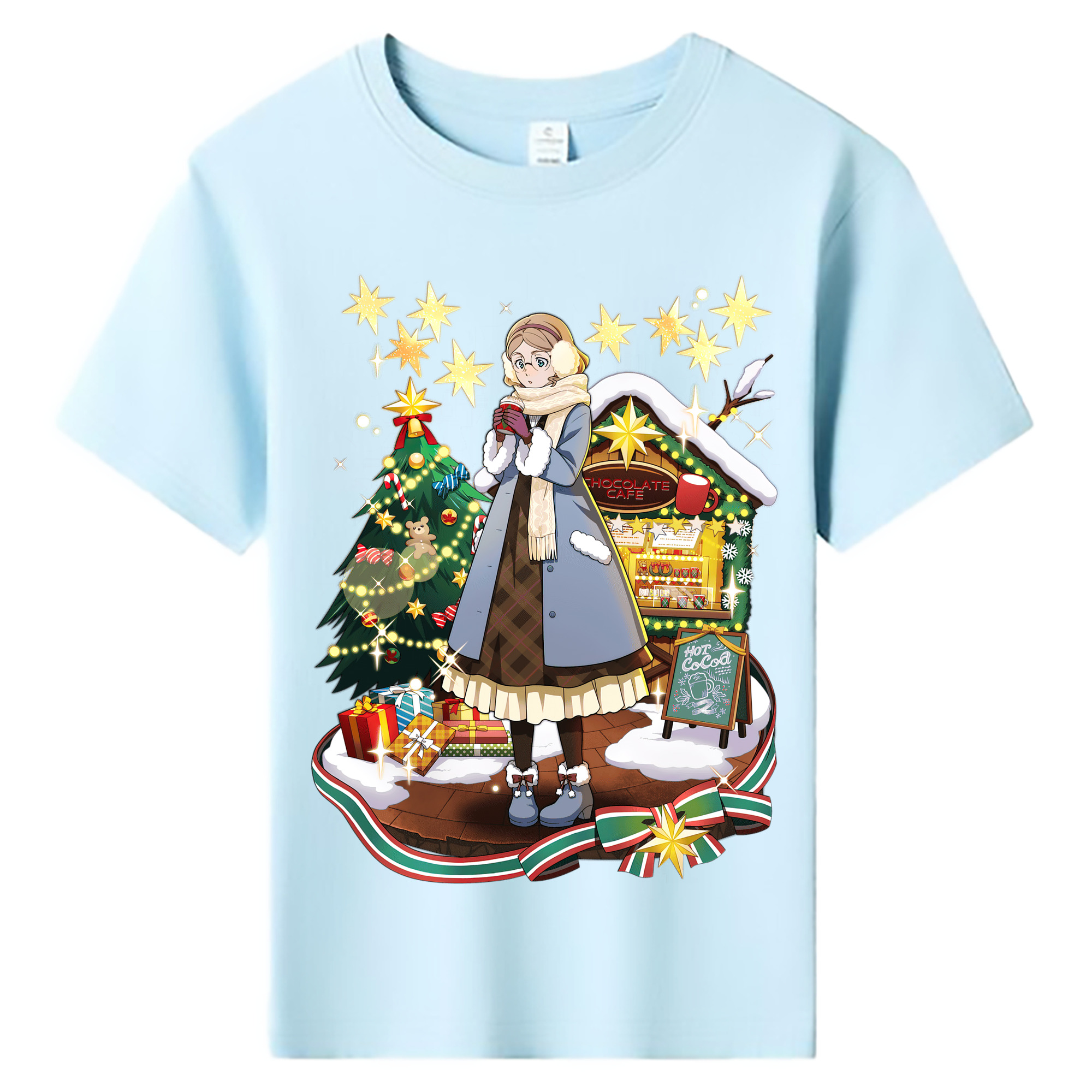 （画像用） 文豪ストレイドッグス Bungo Stray Dogs 綿100％キッズTシャツ（フロントプリント）